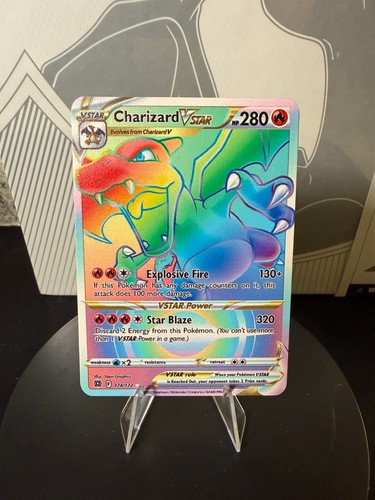 Charizard rainbow vstar - charizard,