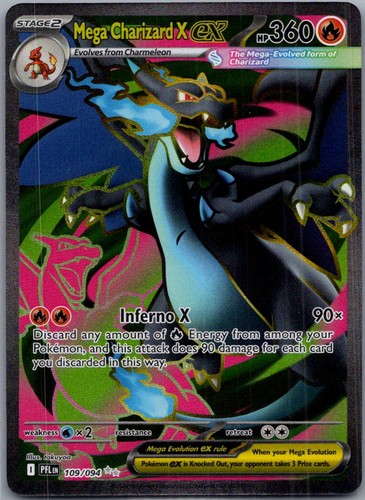 Mega charizard holofoil - x, ex